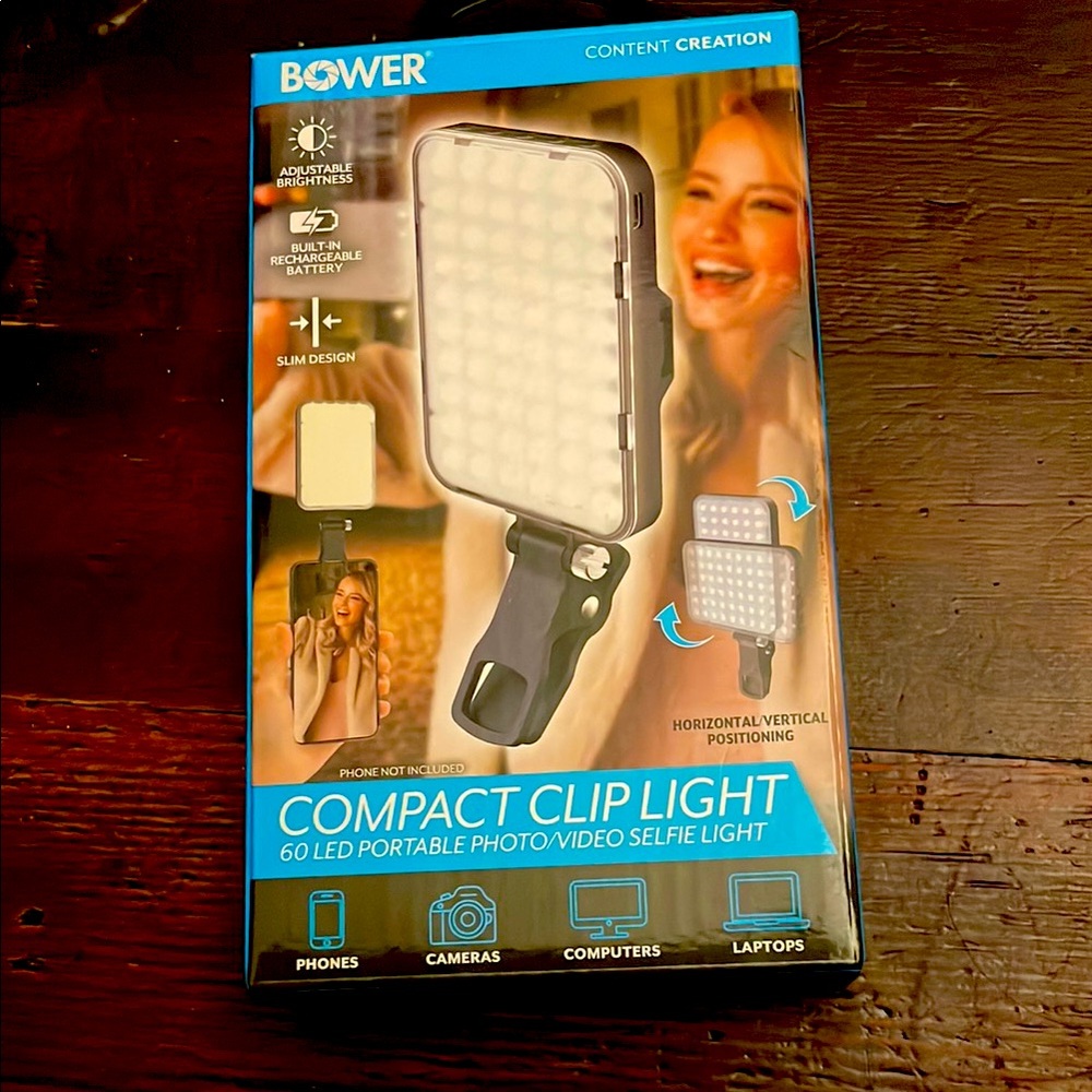 Compact Clip Light - Black